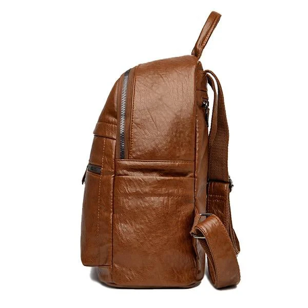 Vintage Soft Leather Backpack