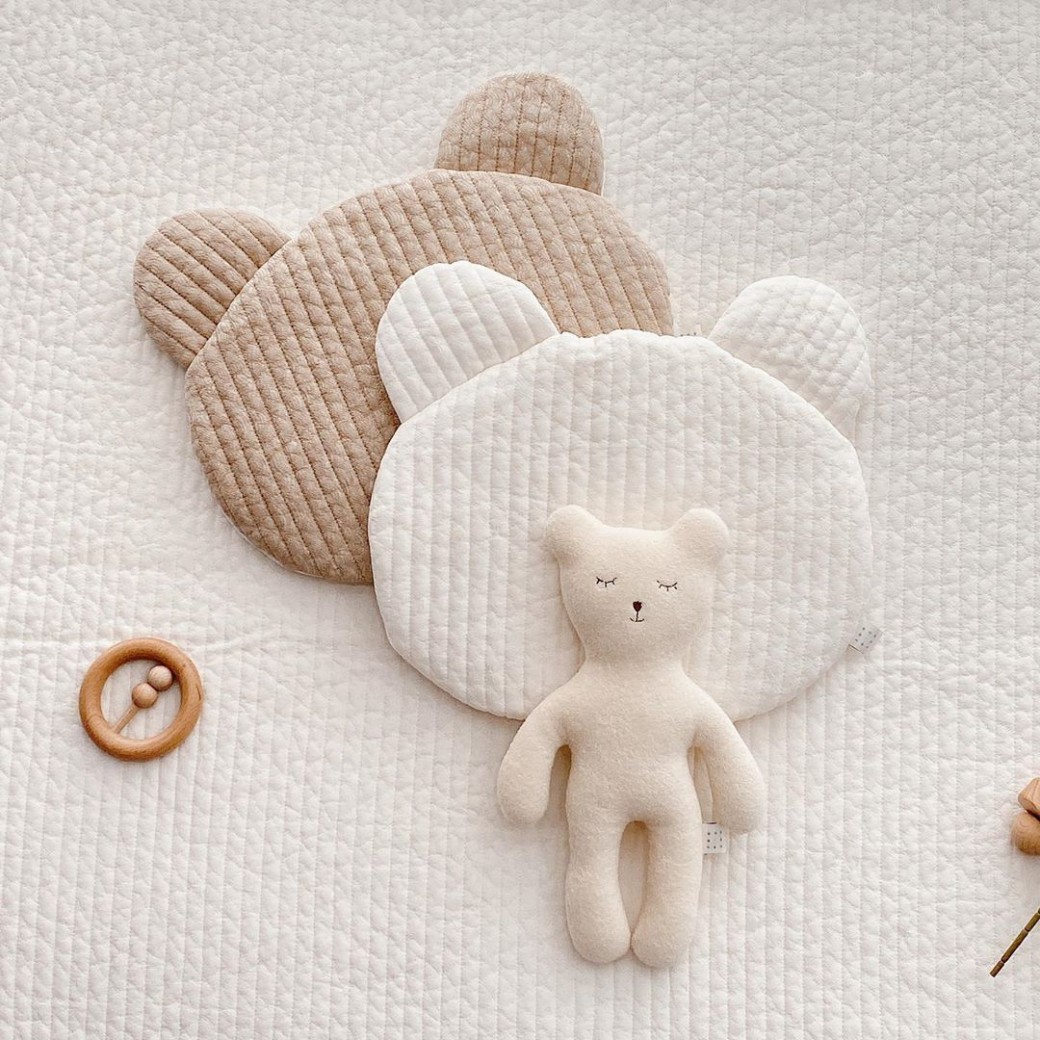 Breathable Cotton Bunny Baby Bear Pillow
