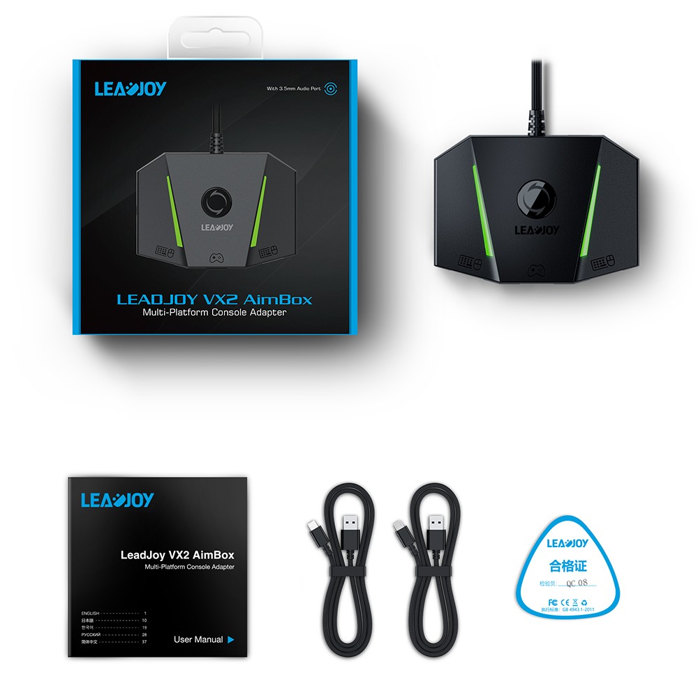 LEADJOY VX2 AimBox Keyboard Mouse Controller Adapter Converter