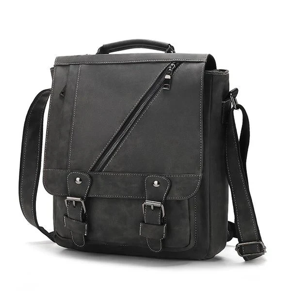 Vintage Zipper Diagonal Bag