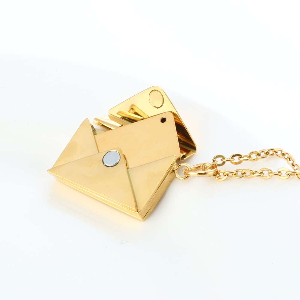 Love Letter Envelope Pendant Necklace