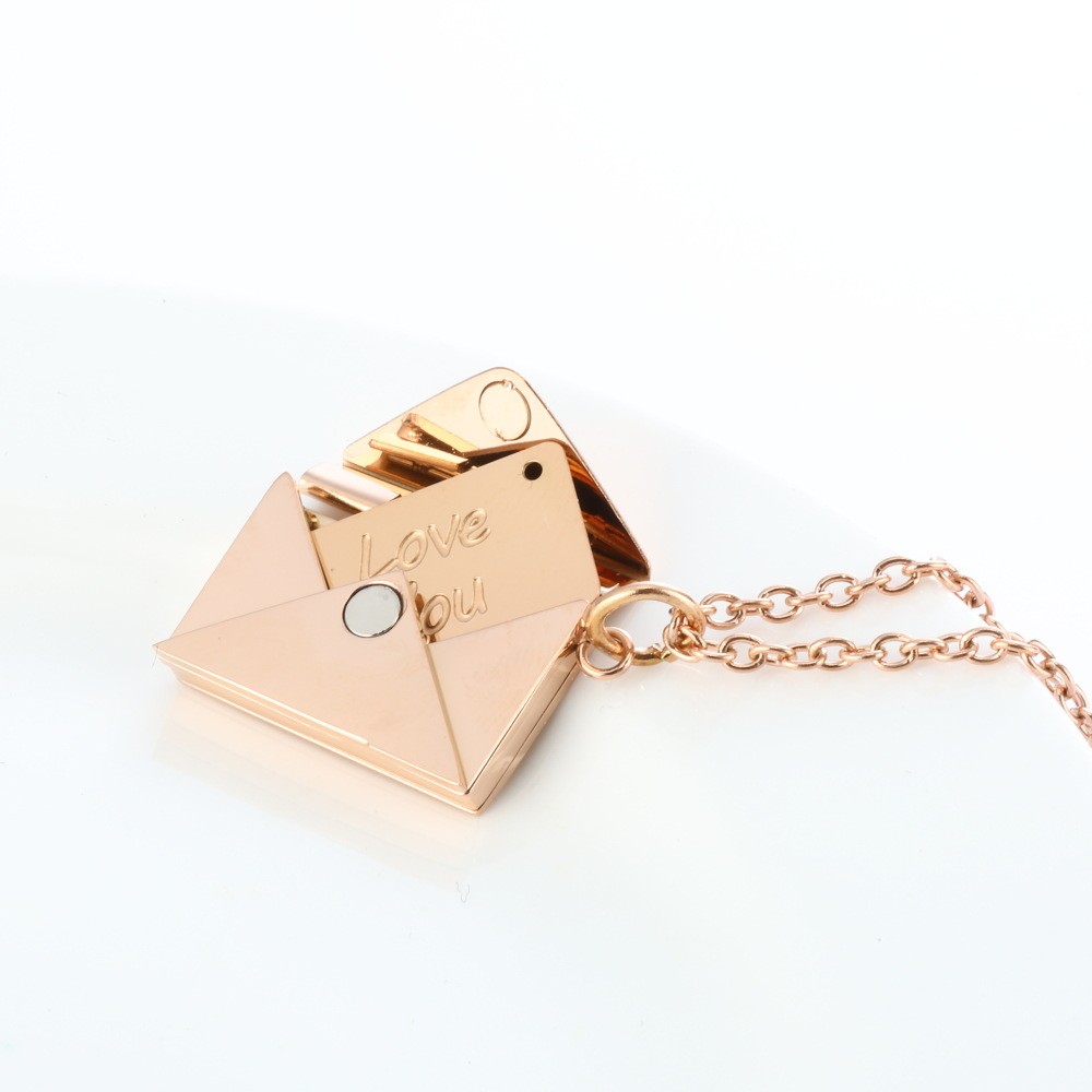 Love Letter Envelope Pendant Necklace