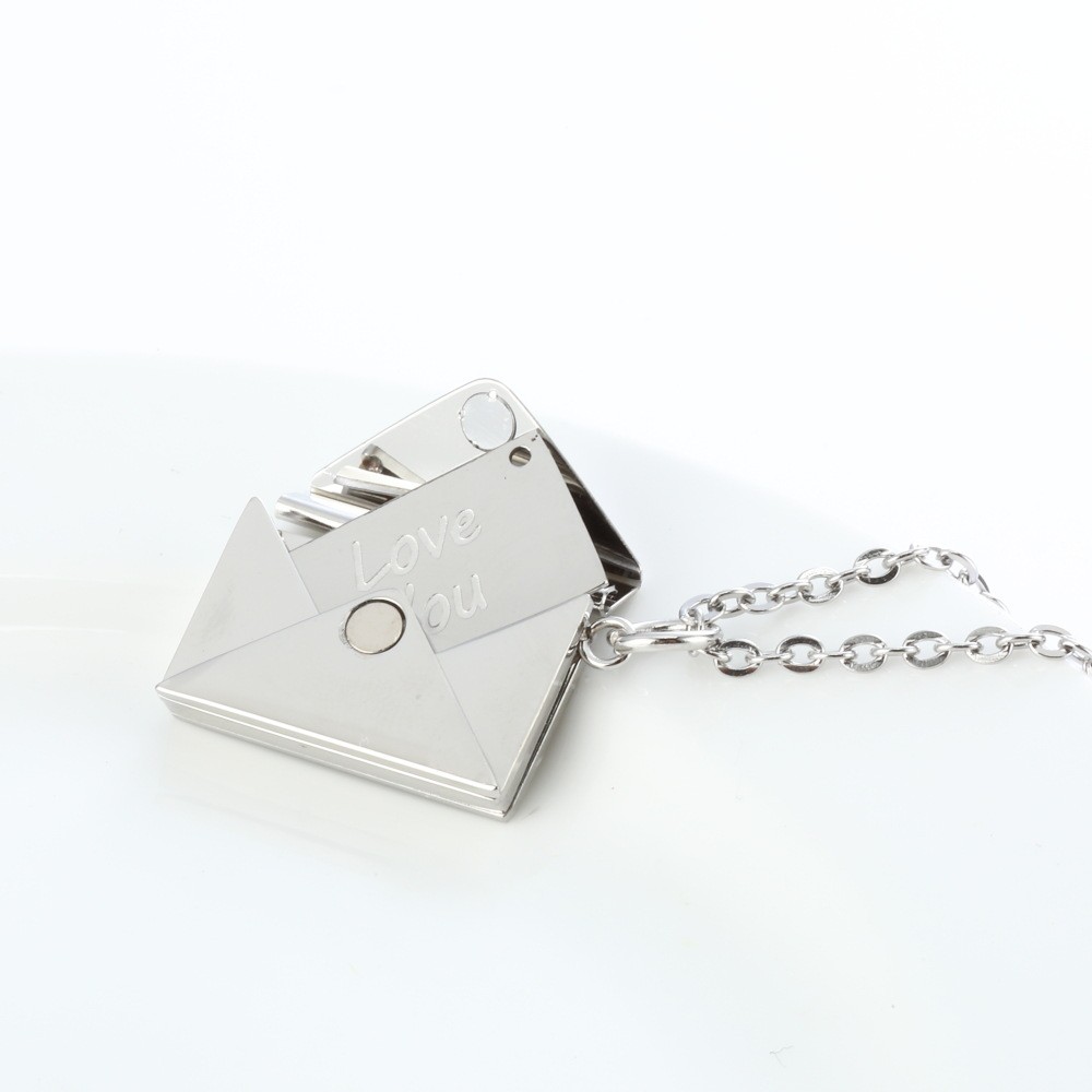 Love Letter Envelope Pendant Necklace