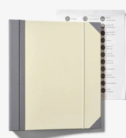 In Case I Go Missing Binder