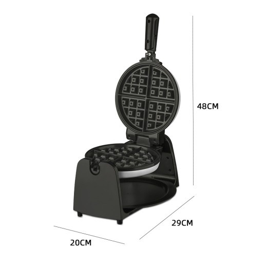 Household Round Rotating Waffle Machine