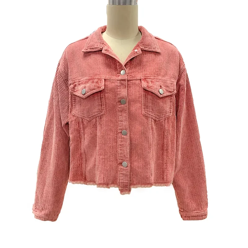 Retro Women's Fashion Baseball Jersey Coat