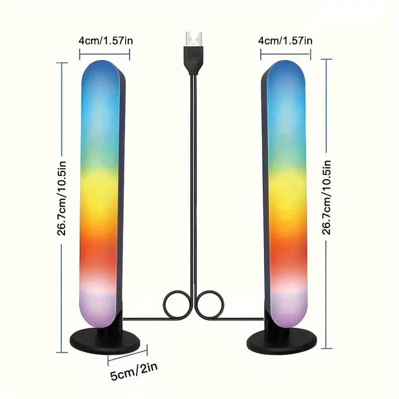 Colorful LED Desk Lamp with Remote Control