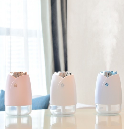 Household mini usb atomizing humidifier