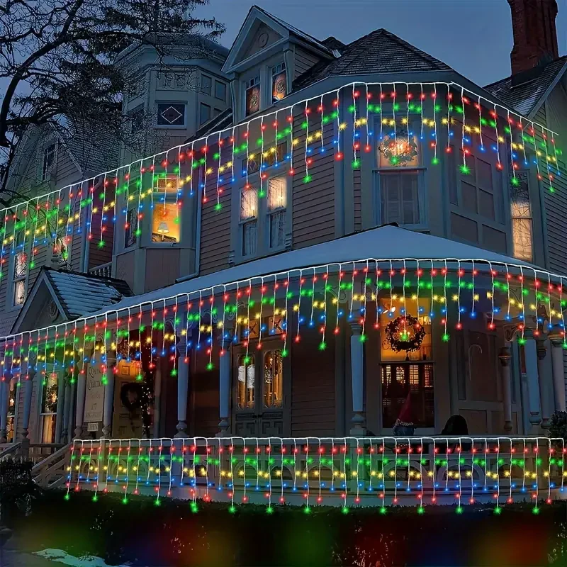 96 LED Ice Column Christmas Lights