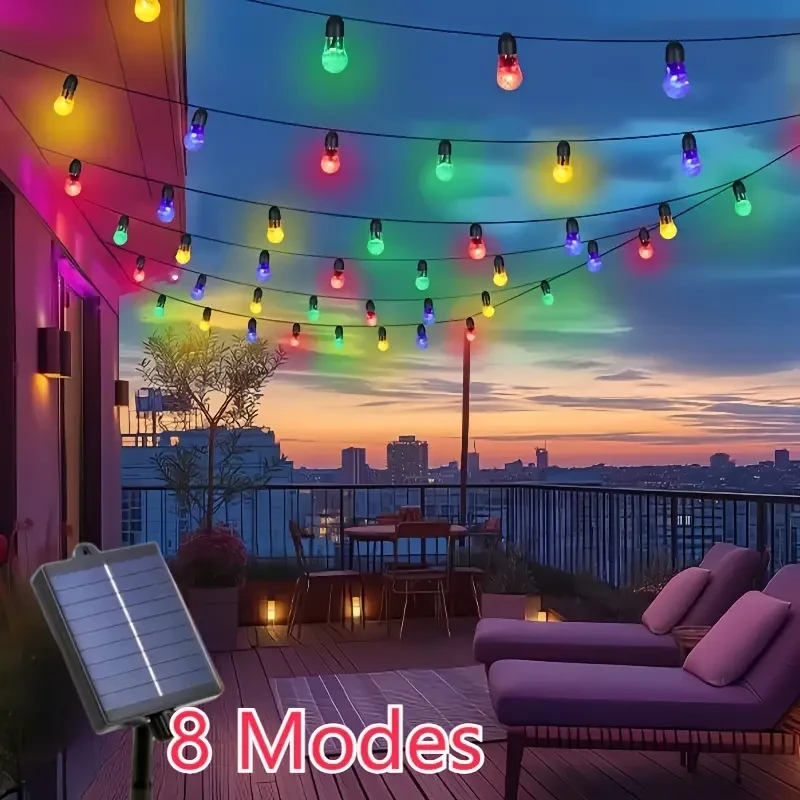 Solar Globe Lights, 6.0meter/11.0meter, 20/30 LED