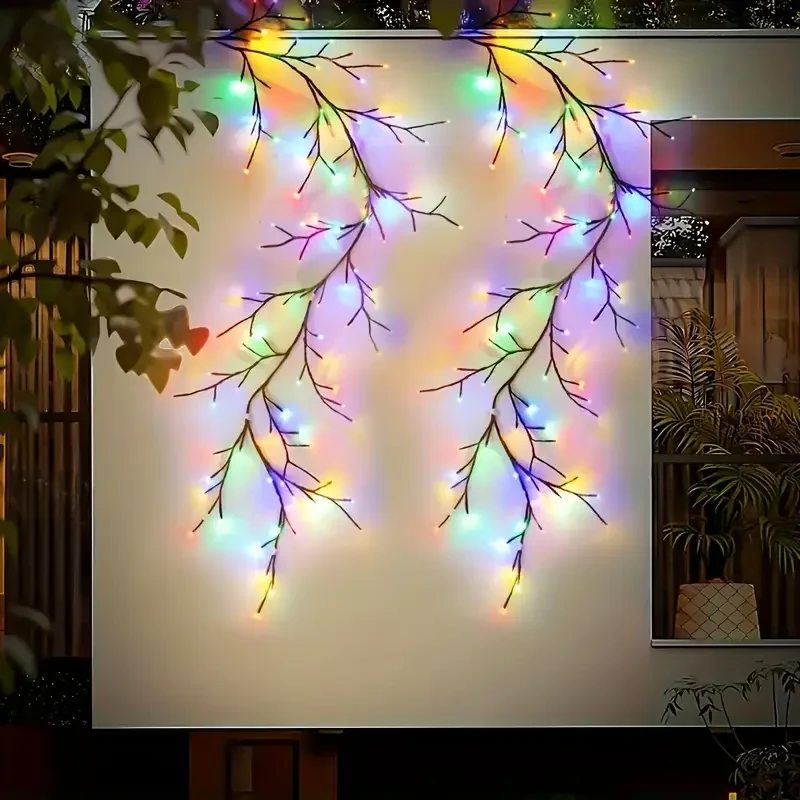 Colorful Willow Vine LED String Lights