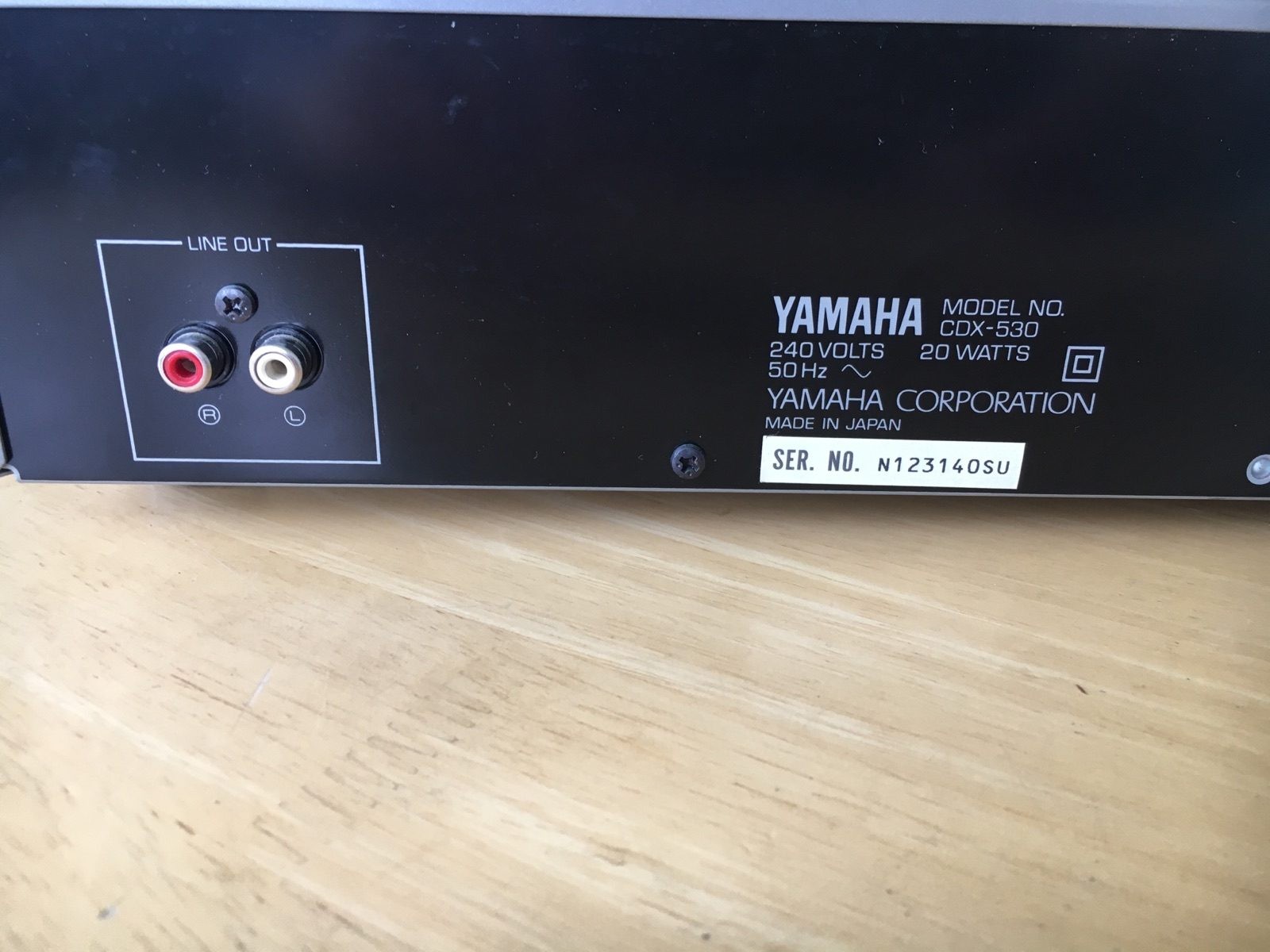Yamaha cd player