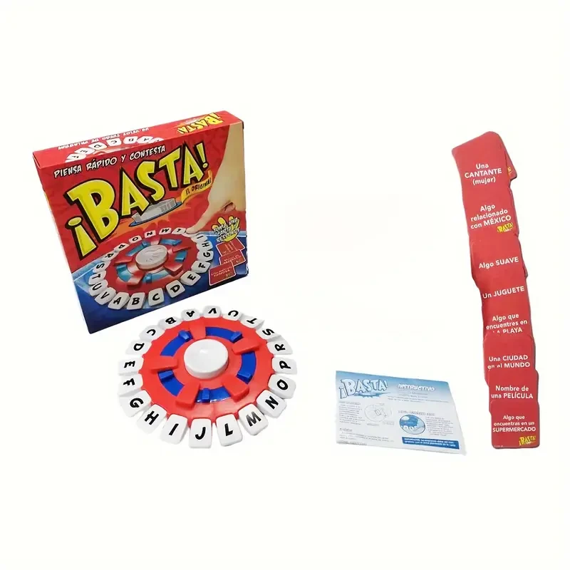 A Unique Strategy Board Game - Limited Edition, Word Game that Stimulates Thinking and Challenges Speed, Suitable for Family Education Games for 14 Years Old and Above, Made of Durable PVC Material, Spanish Version - Ideal Gift Game Spanish Version