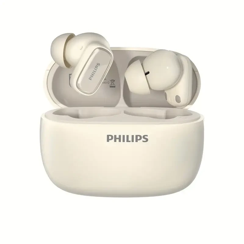 New Philips BT13.72 cm-Ear Earphones with Wireless Charging Case