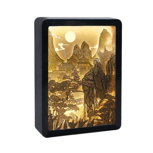 Bedside Decoration Of Bedroom Frame Lamp