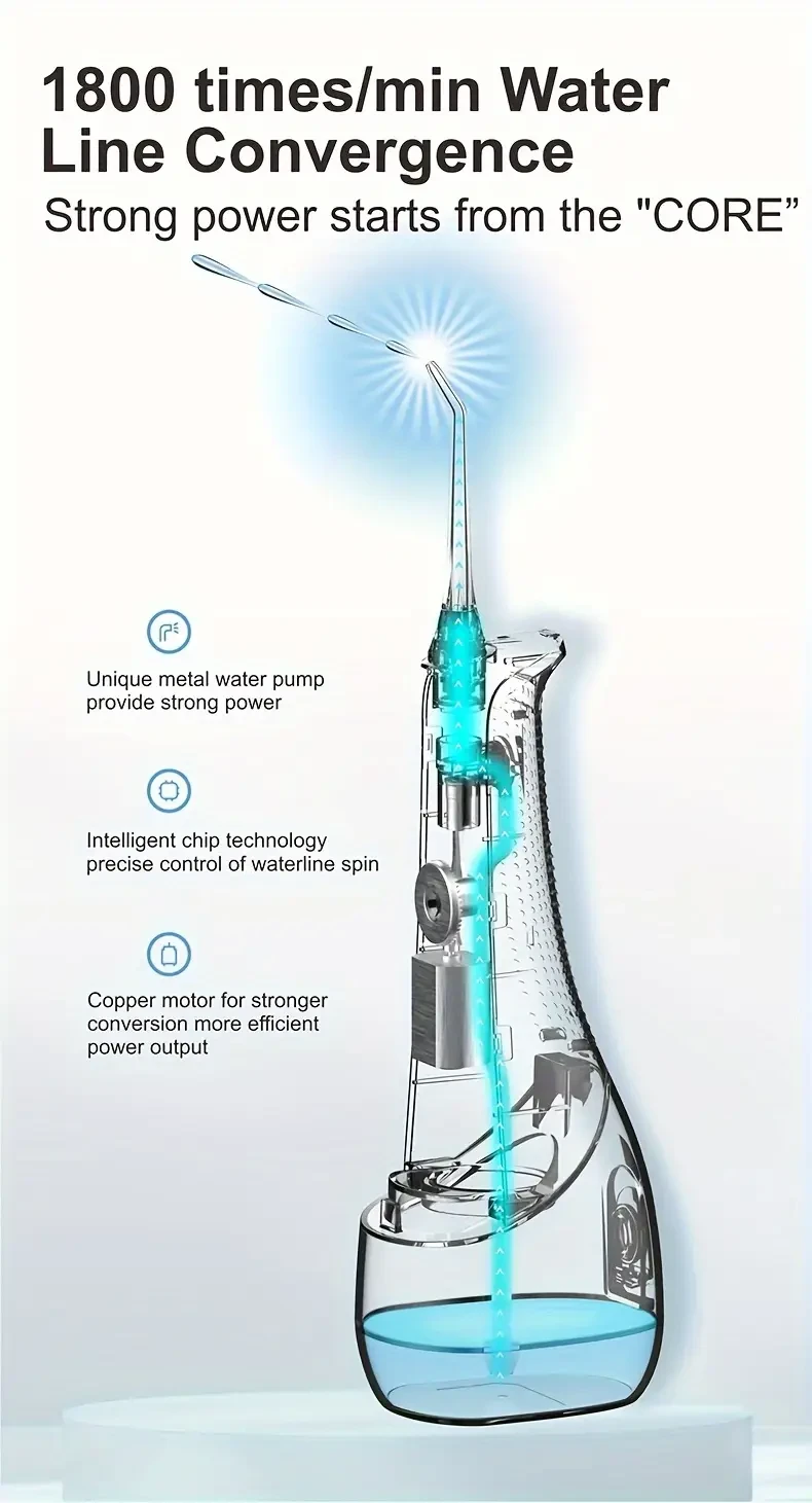 Cordless Dental Water Flosser