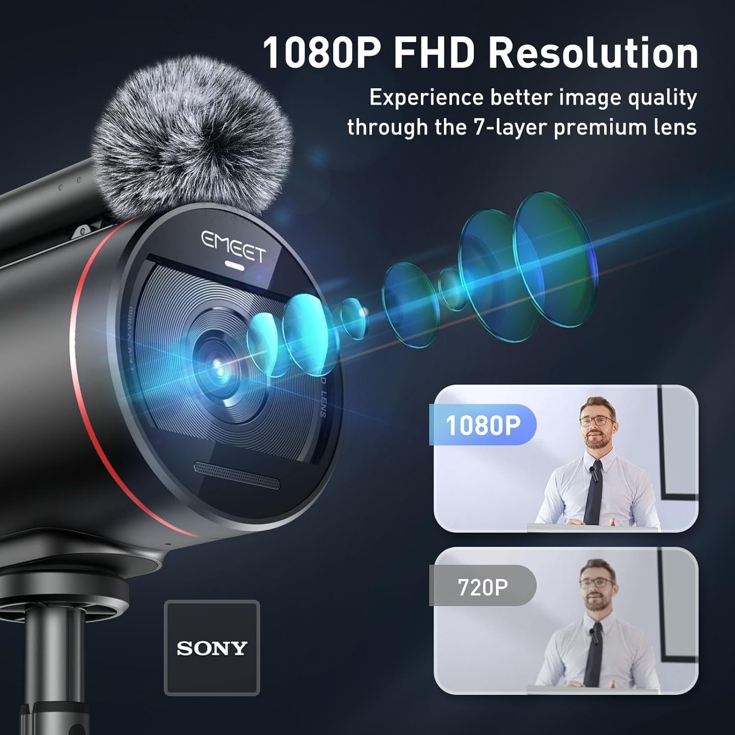 EMEET StreamCam One - Wireless Streaming Camera 1080P - FAST FREE SHIPPING