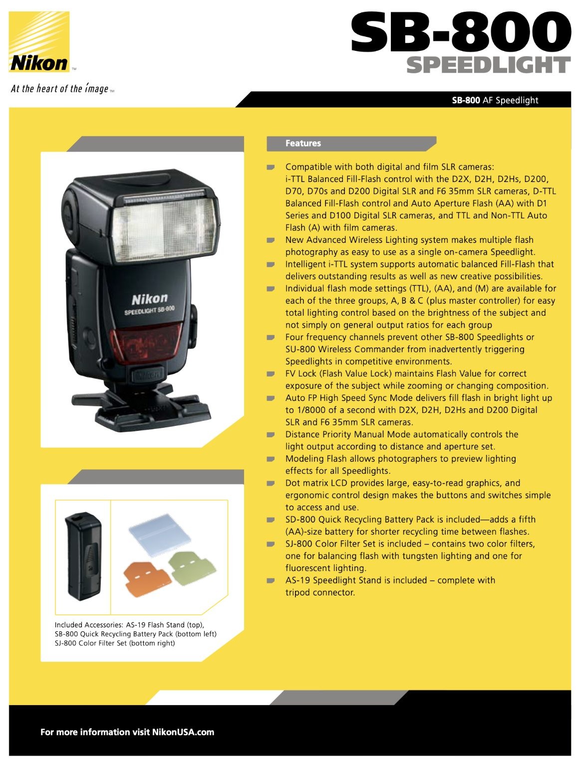 Nikon SB800 Speedlight