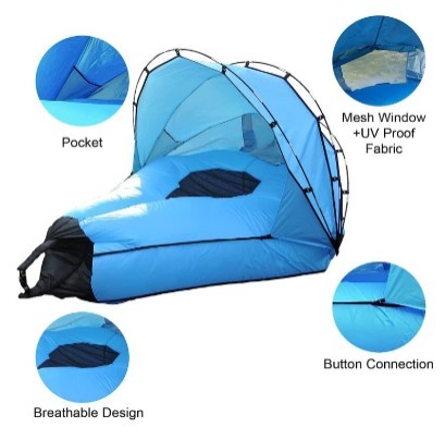 New Inflatable Lazy Sofa Mattress Outdoor Beach