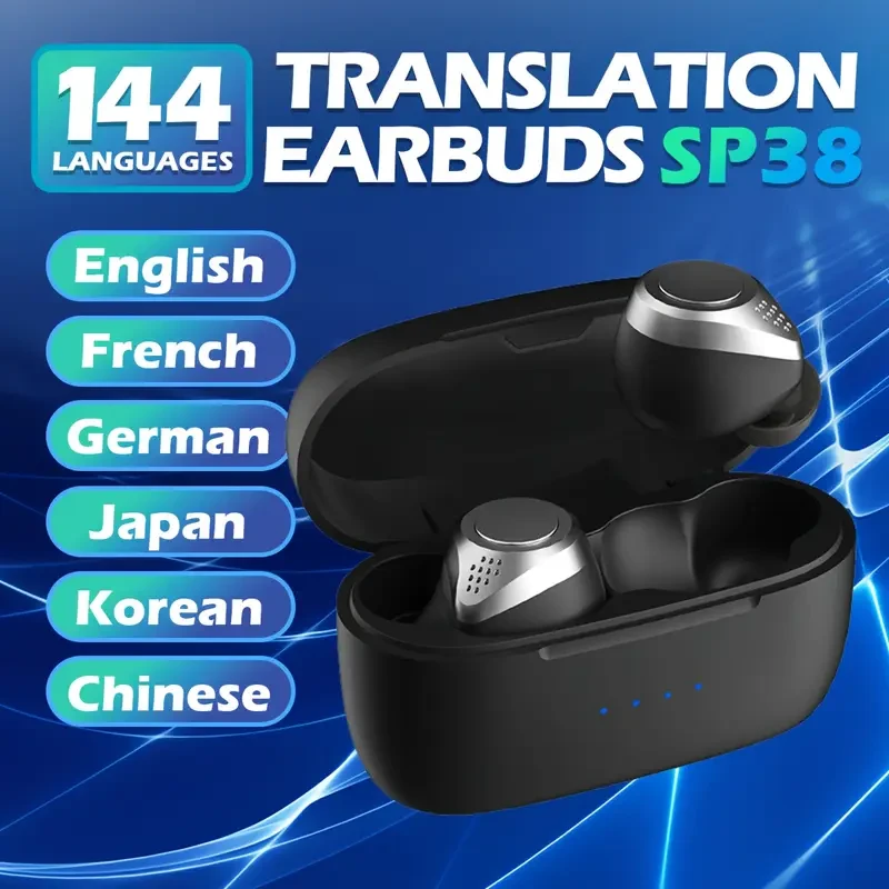SP38 Wireless Earbuds - with 144 Language Translation