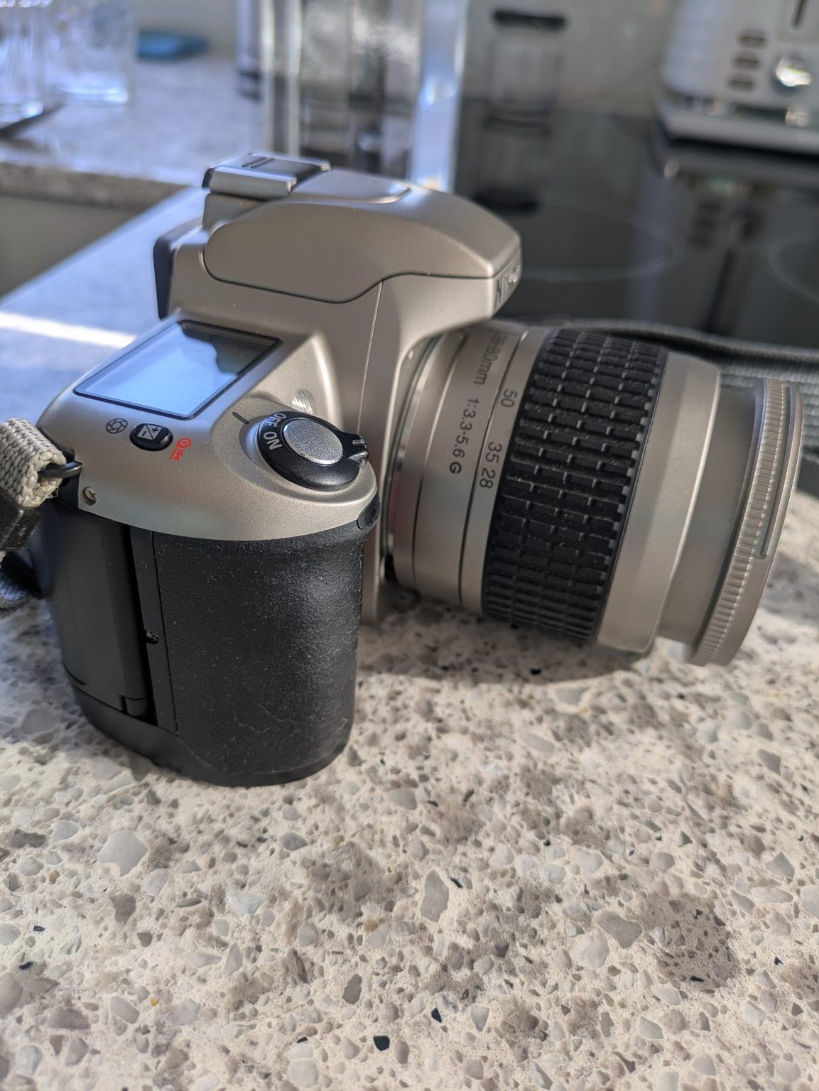 Nikon F65, Nikkor AF 28-80mm 1:3.3 - 5.6 G lens plus accessories