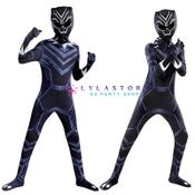 Black Panther Costume Suit Size Kids and Adult -- Marvel Superhero