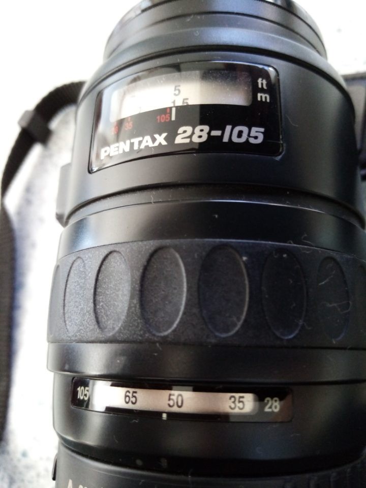 Pentax 28 - 105 camera.