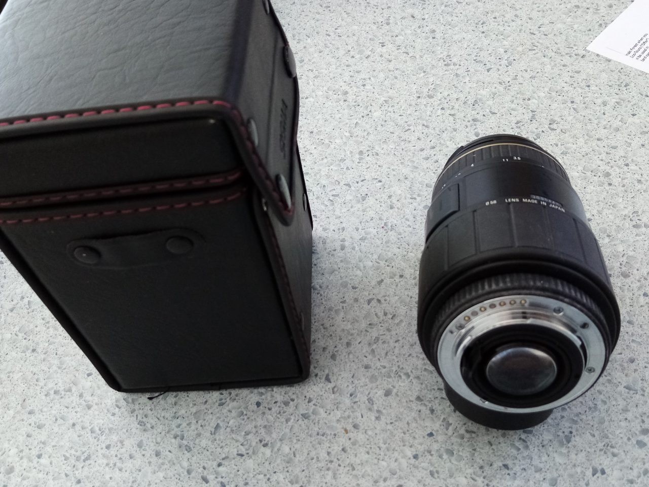 Pentax 28 - 105 camera.