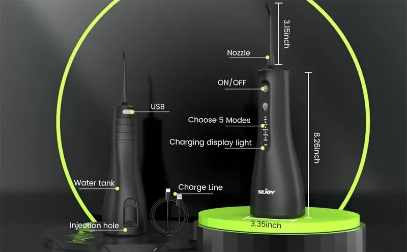 Water Dental Flosser For Teeth Cleaning,