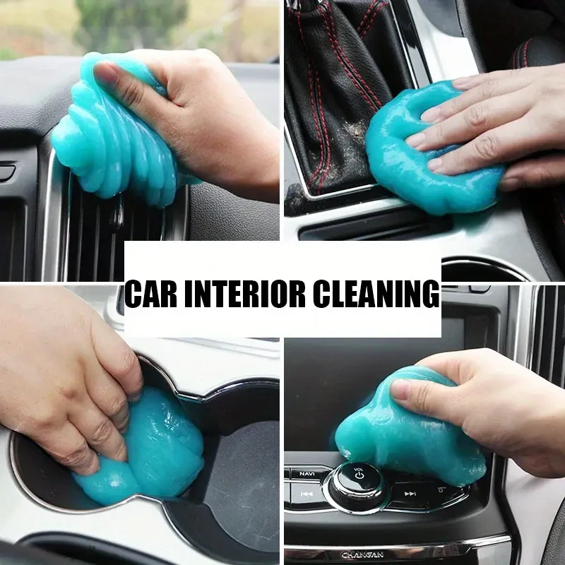 Magic Car Cleaning Gel Slime - Blue,