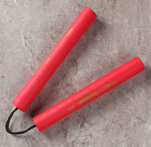 Martial Arts Foam Nunchakus Kids Rope Chains Nunchakus Children Kung Fu Wushu Nunchucks Trainer For Beginners