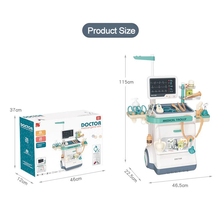 Children's Doctor Toy Complete Accessories Set / Multifunction Sound Light / Children's Educational Toys / Doctor Medical