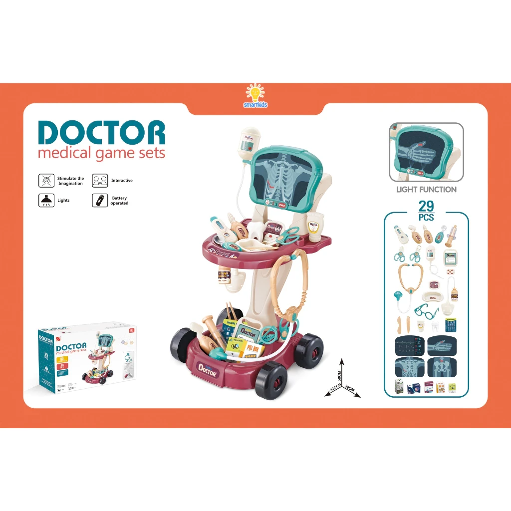 Children's Doctor Toy Complete Accessories Set / Multifunction Sound Light / Children's Educational Toys / Doctor Medical