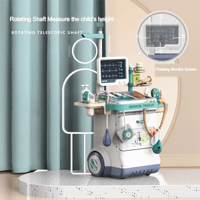 Children's Doctor Toy Complete Accessories Set / Multifunction Sound Light / Children's Educational Toys / Doctor Medical