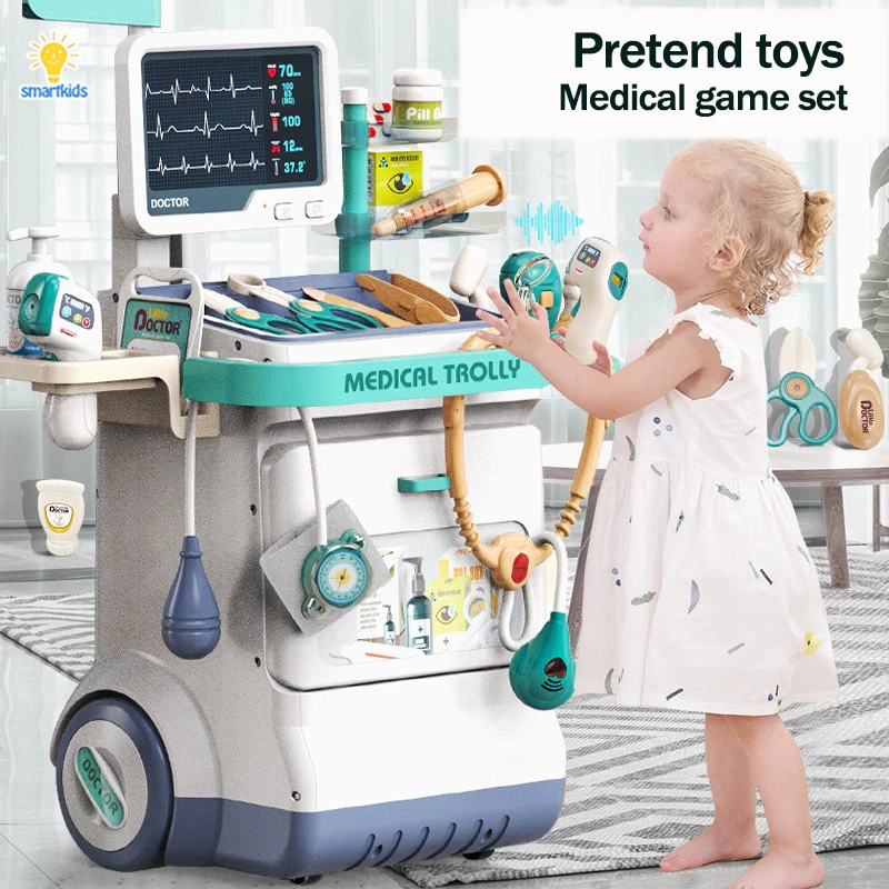 Children's Doctor Toy Complete Accessories Set / Multifunction Sound Light / Children's Educational Toys / Doctor Medical