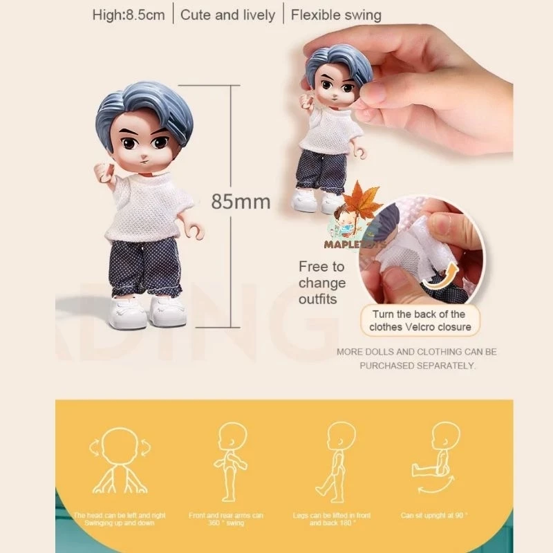 Doll House Building Blocks 152 pcs compatible Duplo Feelo Genius Architect Villa Large house children's toys