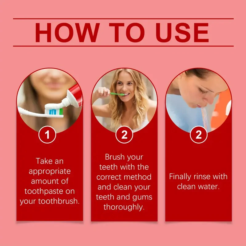 Deeply Whitening Probiotic Toothpaste SP-7: 100g x 2 - Freshen Breath