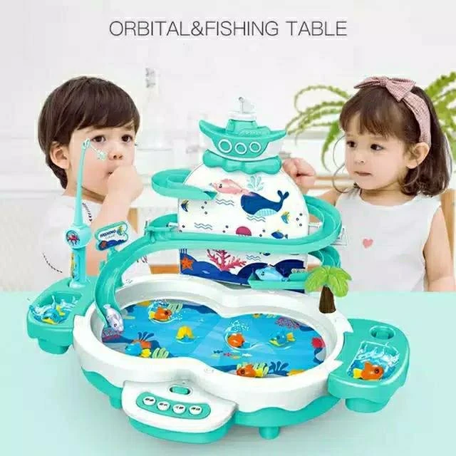 Children's Toys Complete Piano Music and Dolphin Fish Slide