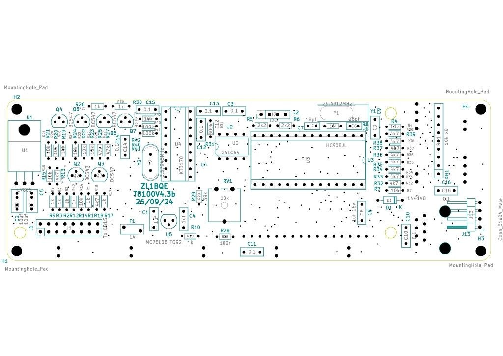 Tait 8100 Series VFO Kit... 99 Memories etc...