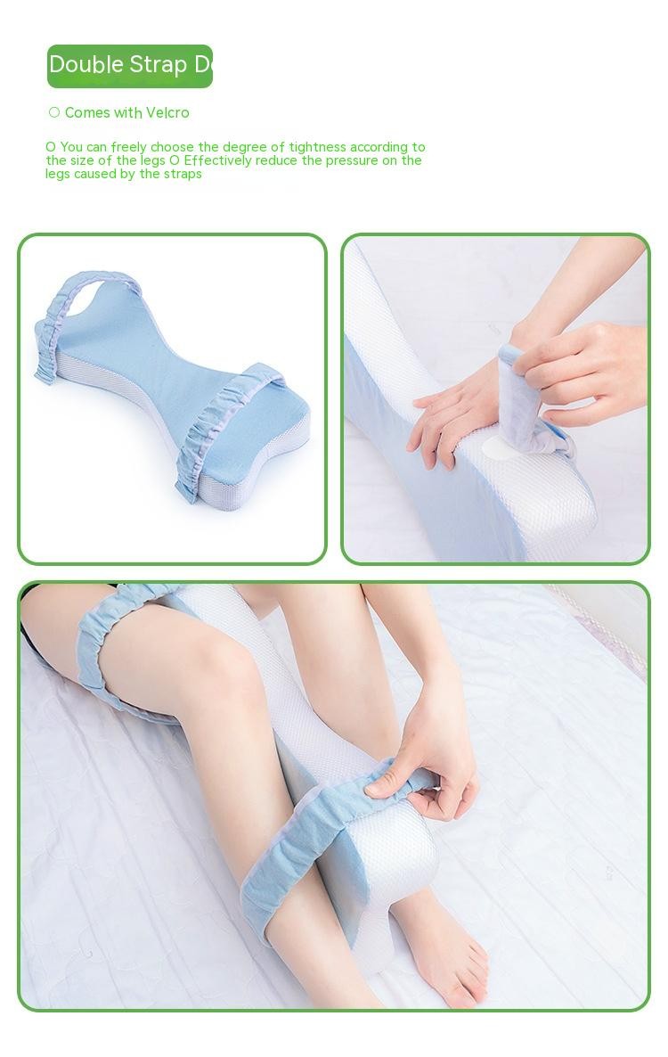 Dual-purpose Knee Pillow Sleep Footrest Cushion Pregnant Women Side Sleeping Memory Foam Leg Lock Pillow