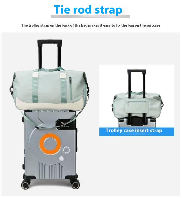 Multi-functional One-shoulder Crossbody Yoga Coverable Handle Short Trip Bag