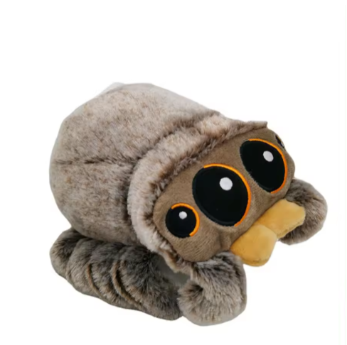Stuffed Soft Animals Plushies Spider Toy Black Little Lucas Simulated Pillow Doll Anime Game Room Pillow Decora Kid Gift