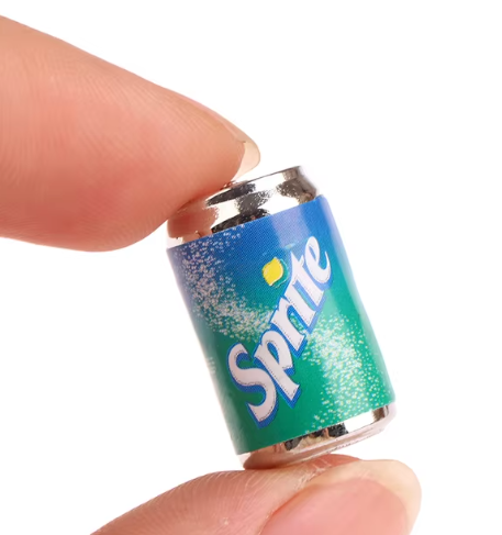 4Pcs Miniature Simulation Drink Dollhouse Food Toys Dollhouse Beverage Shop Scene Toy