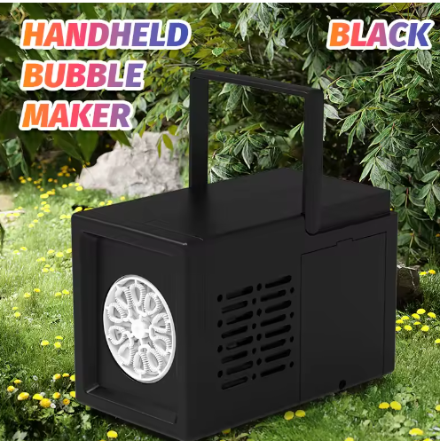 Children's 10 hole electric handheld bubble fully automatic wedding and birthday outdoor without battery and bubble water