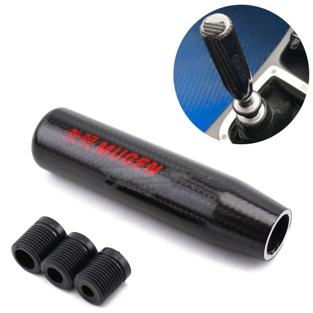 Car Modification Gear Head 13cm Carbon Fiber