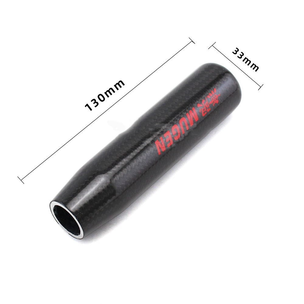 Car Modification Gear Head 13cm Carbon Fiber