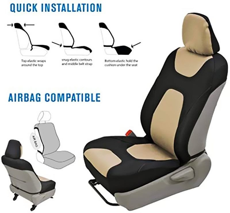Waterproof Front Bucket Seat Cover Neoprene 2 - Seater Set Universal Fit