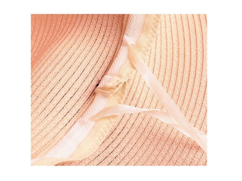 Khaki- 16cm Wide Brim Women Lady Sun Straw Hat Floppy Derby Summer Beach Cap