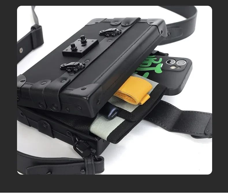 Spring And Summer New Fashion Retro Casket Box Bag