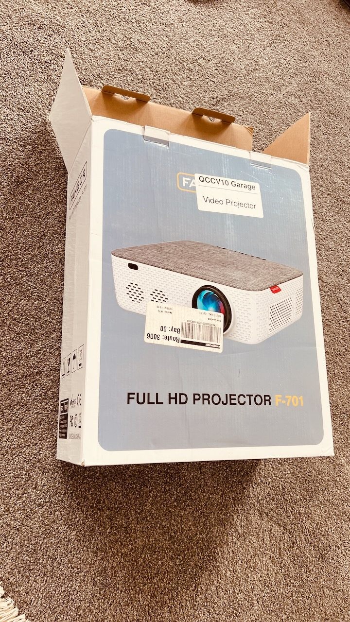 Full HD 1080P LED Video Projector FANGOR F-701